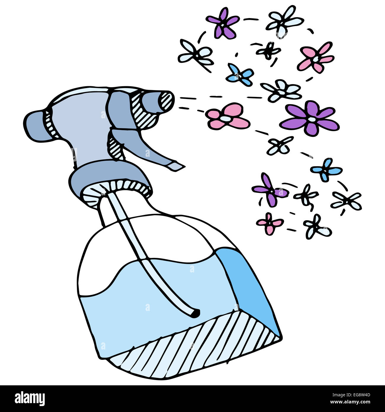 Una immagine di un diffusore di fragranze di ammorbidente per tessuto la  bottiglia spray Foto stock - Alamy