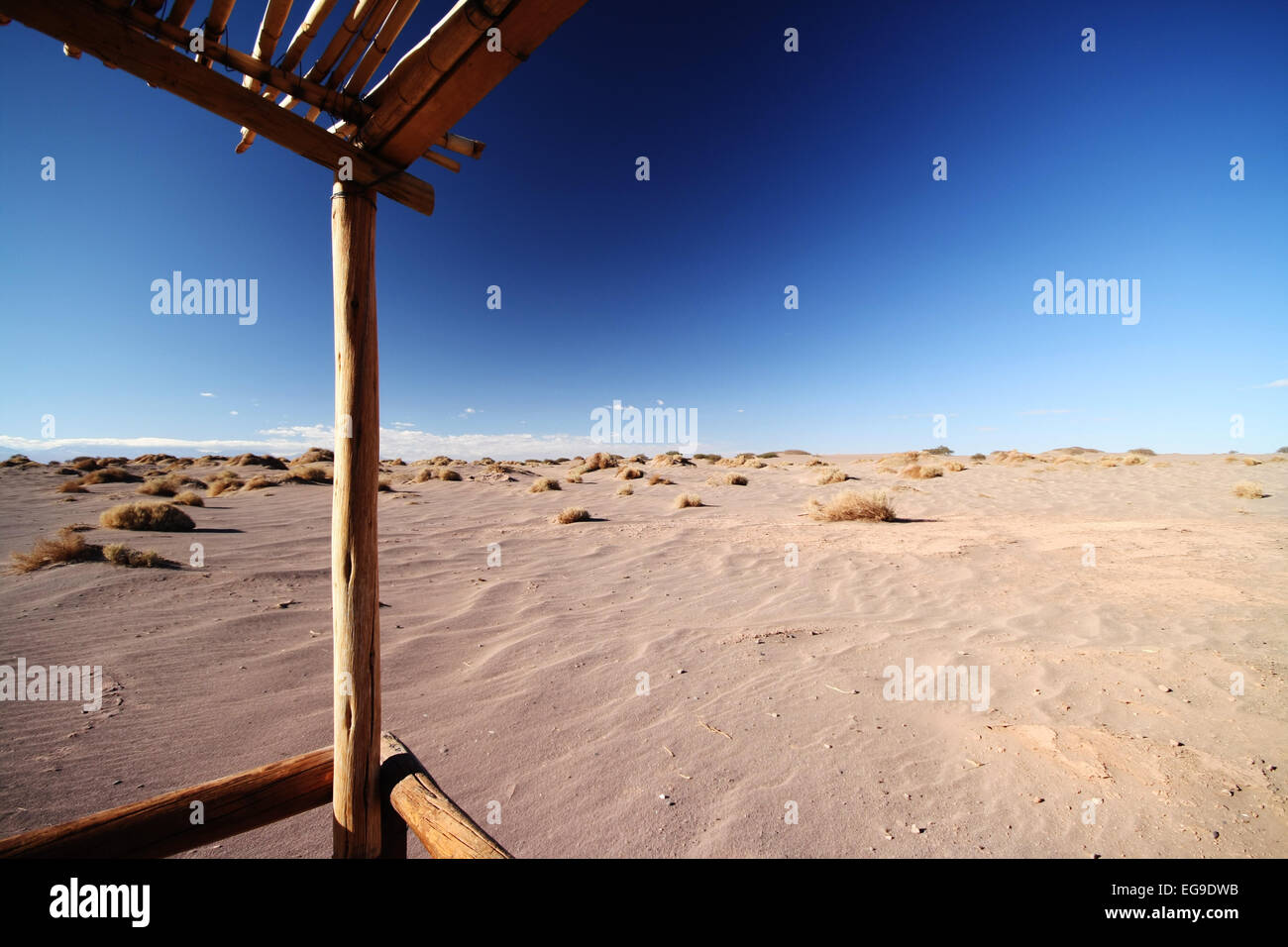 Vista del deserto di Atacama, Cile Foto Stock