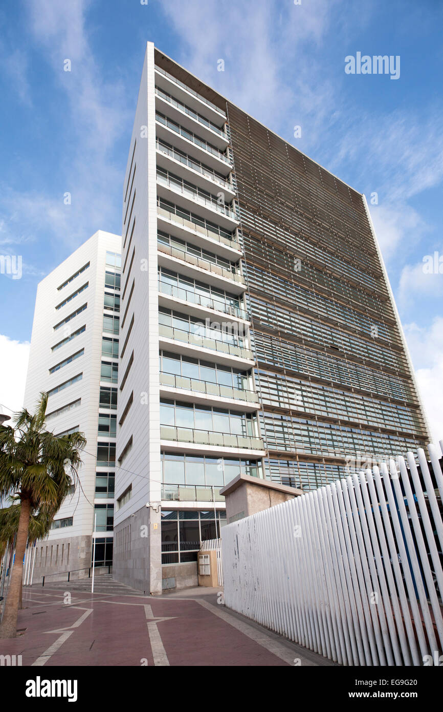 V centenario edificio di Melilla città autonoma membro territorio spagnolo in nord Africa, Spagna Foto Stock