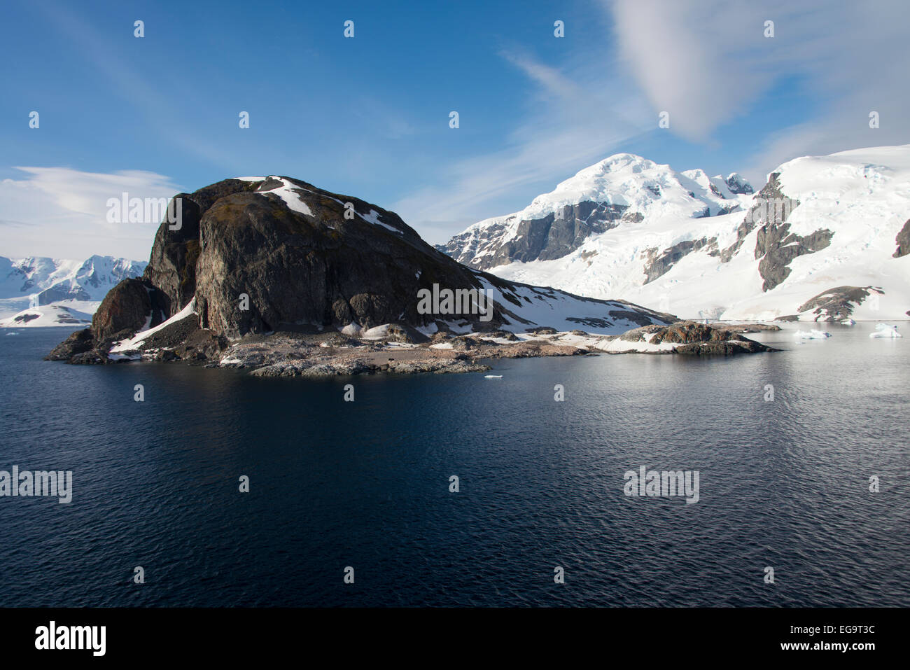 De Cuverville Island, Antartico peninsulare, Antartide Foto Stock