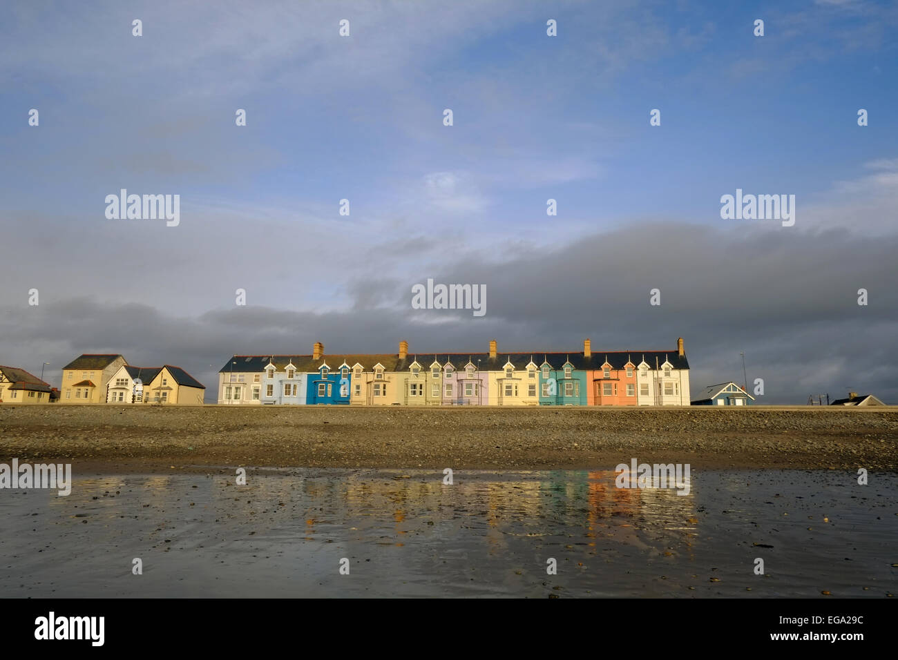 Borth, Ceredigion, Galles Foto Stock