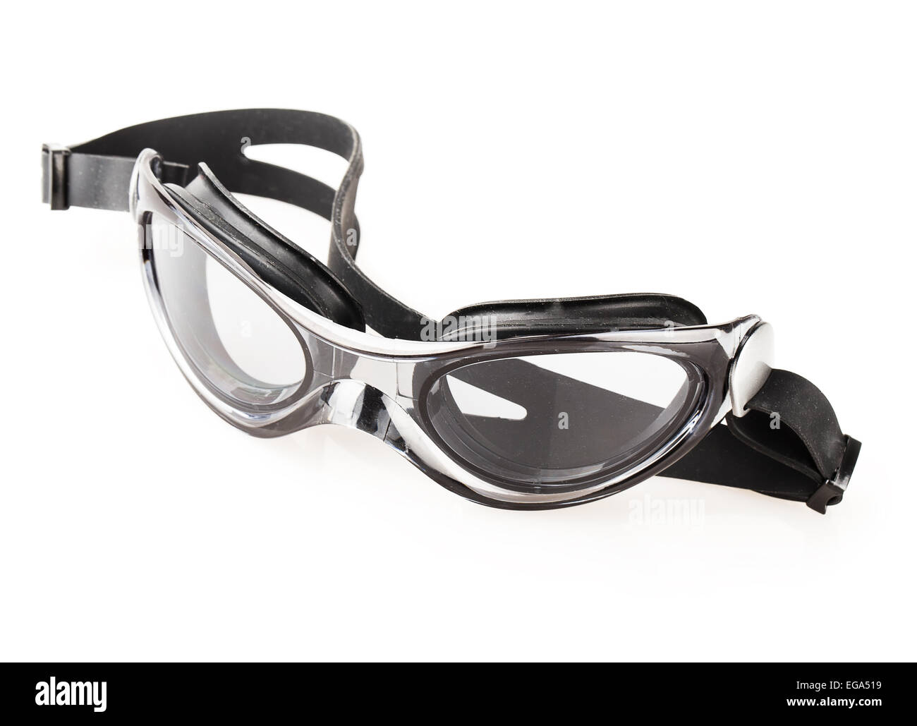 Occhiali di protezione isolati di nuoto Swim bicchieri Foto Stock