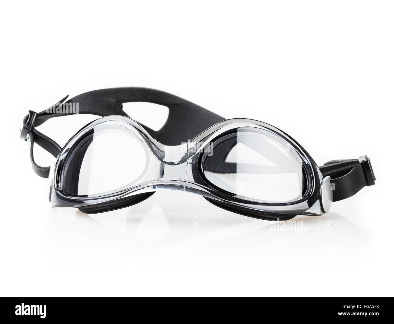 Occhiali di protezione isolati di nuoto Swim bicchieri Foto Stock