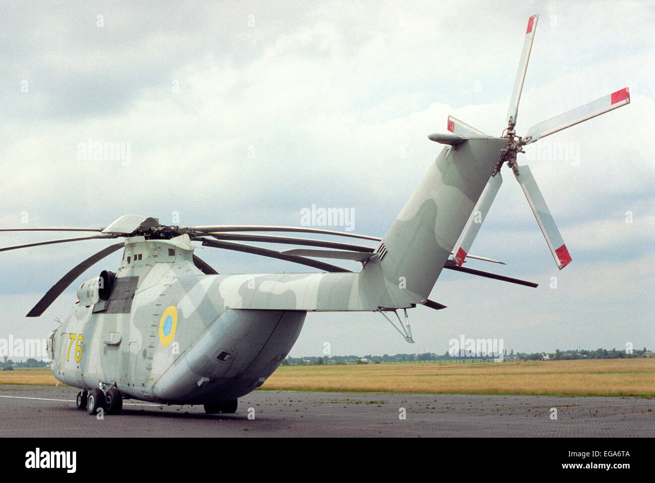 Mil Mi-26 trasporti pesanti elicottero Foto Stock