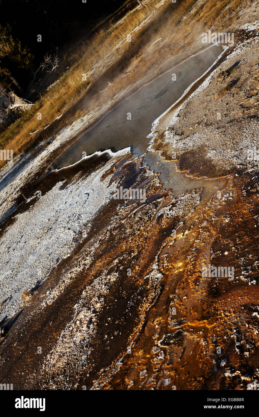 Yellowstone Super Vulcano Foto Stock