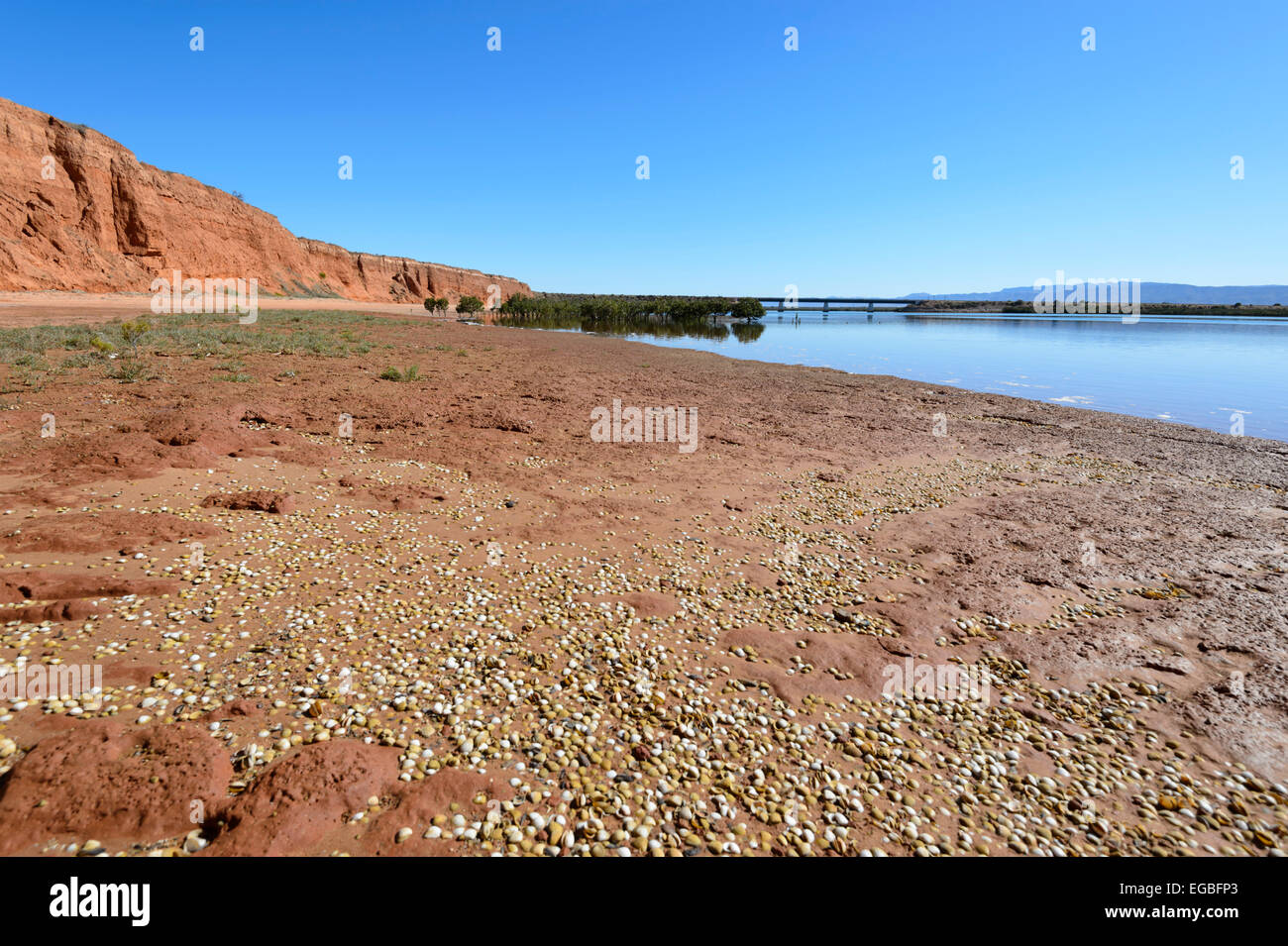 Red banche, Spencer Gulf, Porto Augusta, Sud Australia Foto Stock