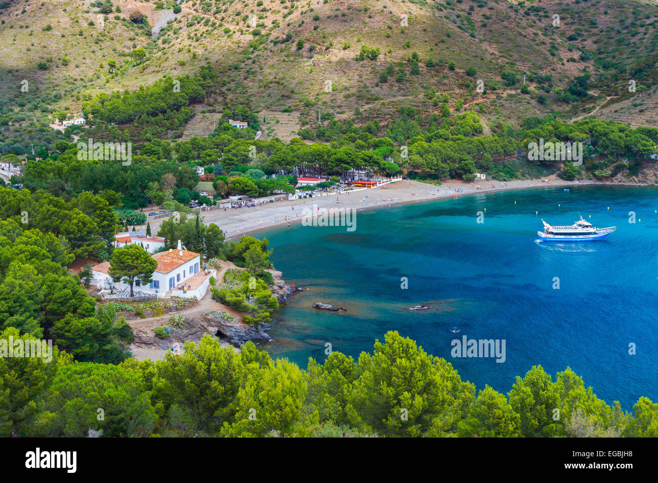 El Bulli ristorante. Cala Montjoi. Le rose. Costa Brava, Gerona. La Catalogna, Spagna, Europa Foto Stock