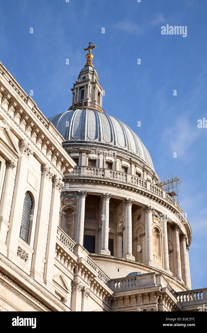 Famosa la chiesa di San Paolo a Londra Foto Stock