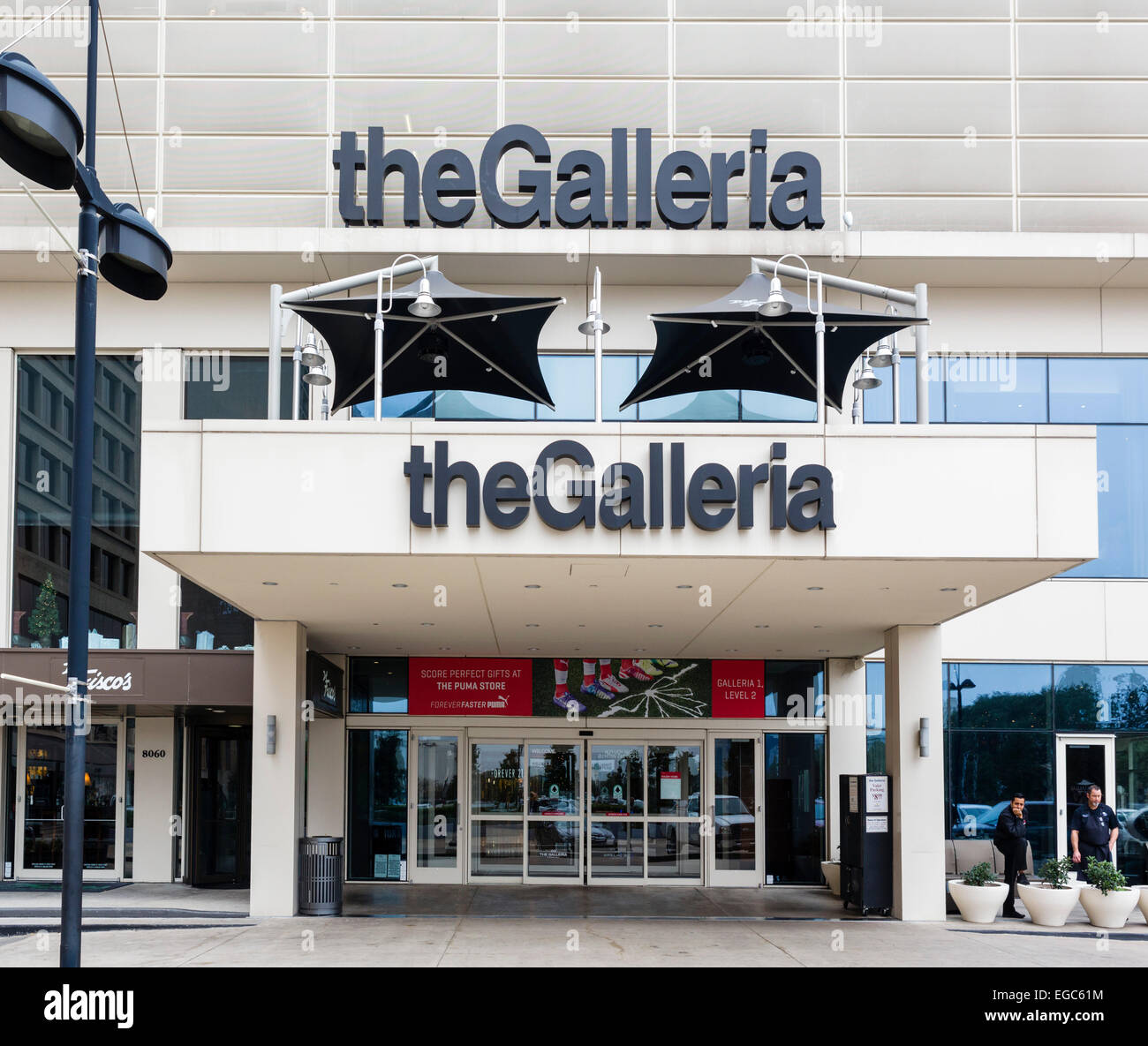 Il galleria shopping mall e il complesso di uffici, Houston, Texas, Stati Uniti d'America Foto Stock
