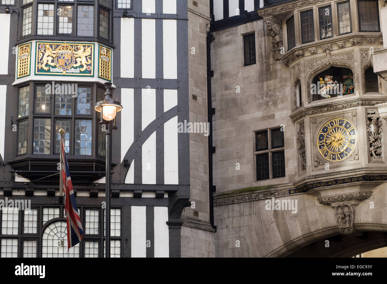Liberty department store Londra Foto Stock