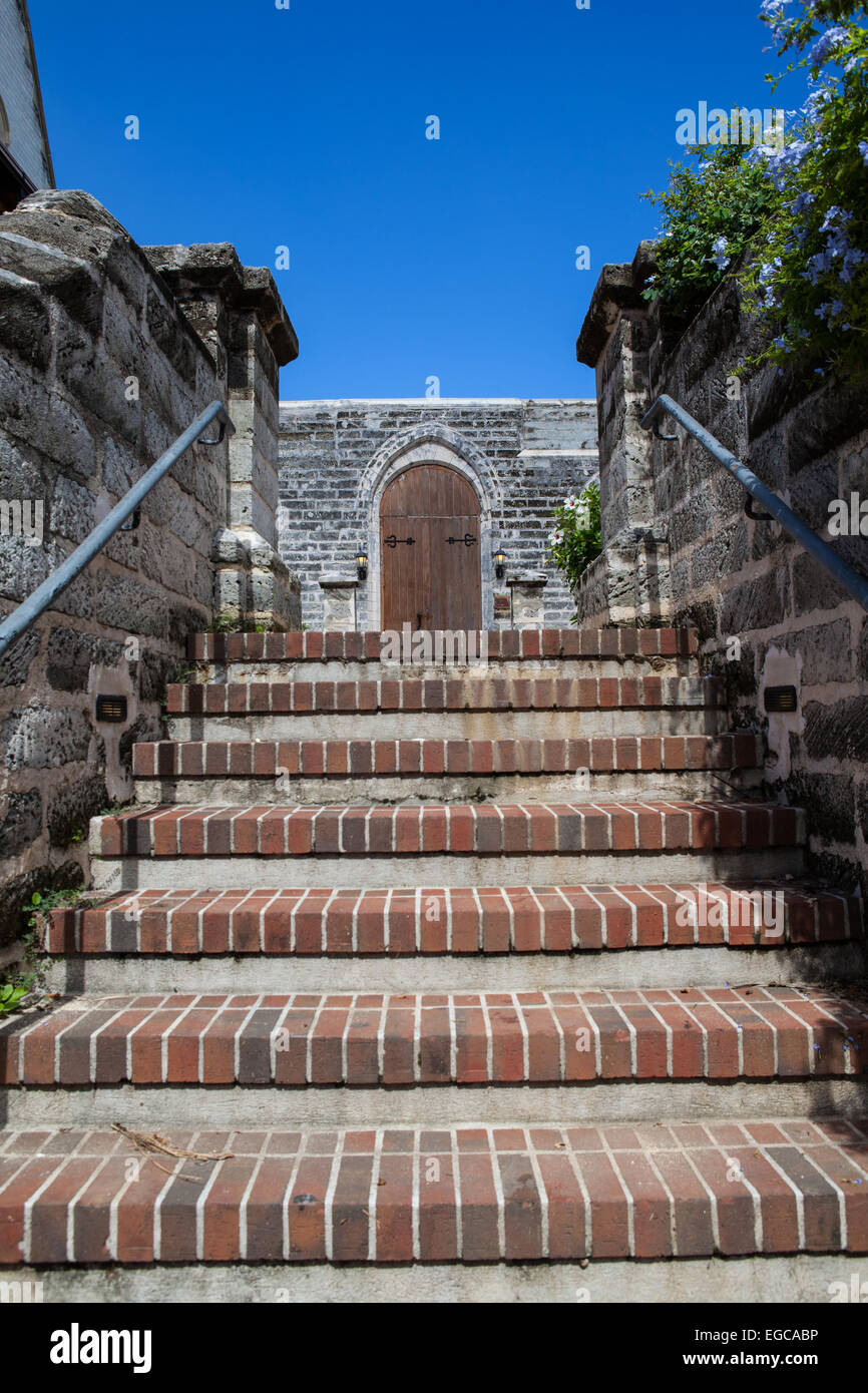Cattedrale di Bermuda, Cattedrale della Santissima Trinità, Hamilton Bermuda Foto Stock