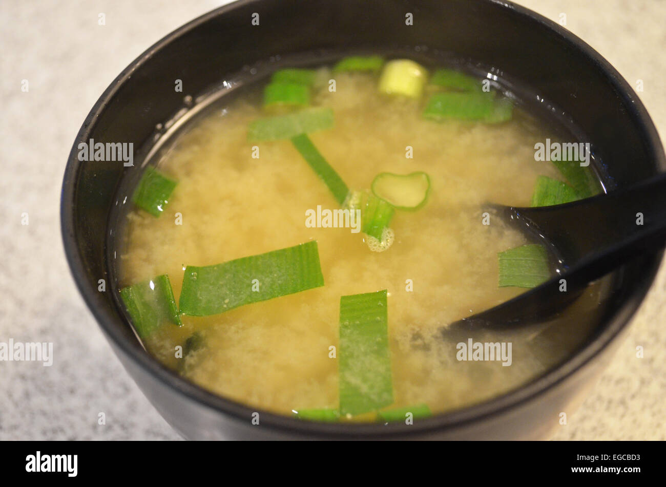 Zuppa di miso Foto Stock