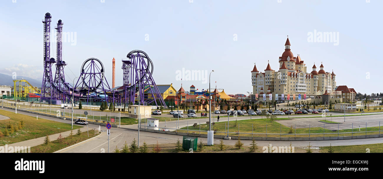 Sochi Park - theme park Foto Stock