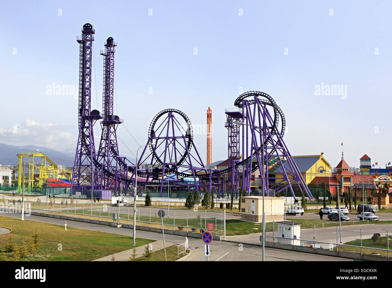 Sochi Park - theme park Foto Stock