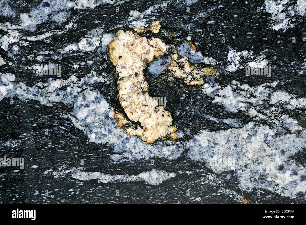 Rocce metamorfiche sfondo Foto Stock