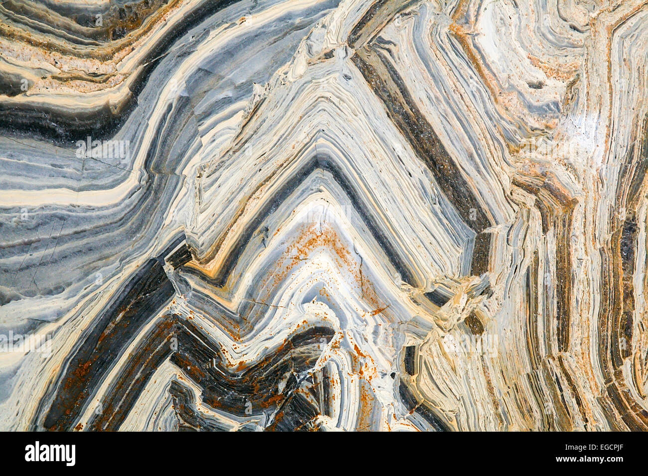 Colorato sfondo rock Foto Stock