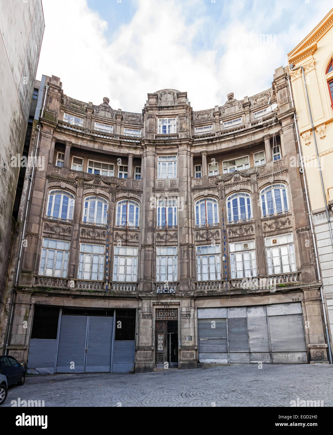 Porto, Portogallo. La vecchia sede della famosa a livello internazionale di calcio del Futebol Clube do Porto Foto Stock
