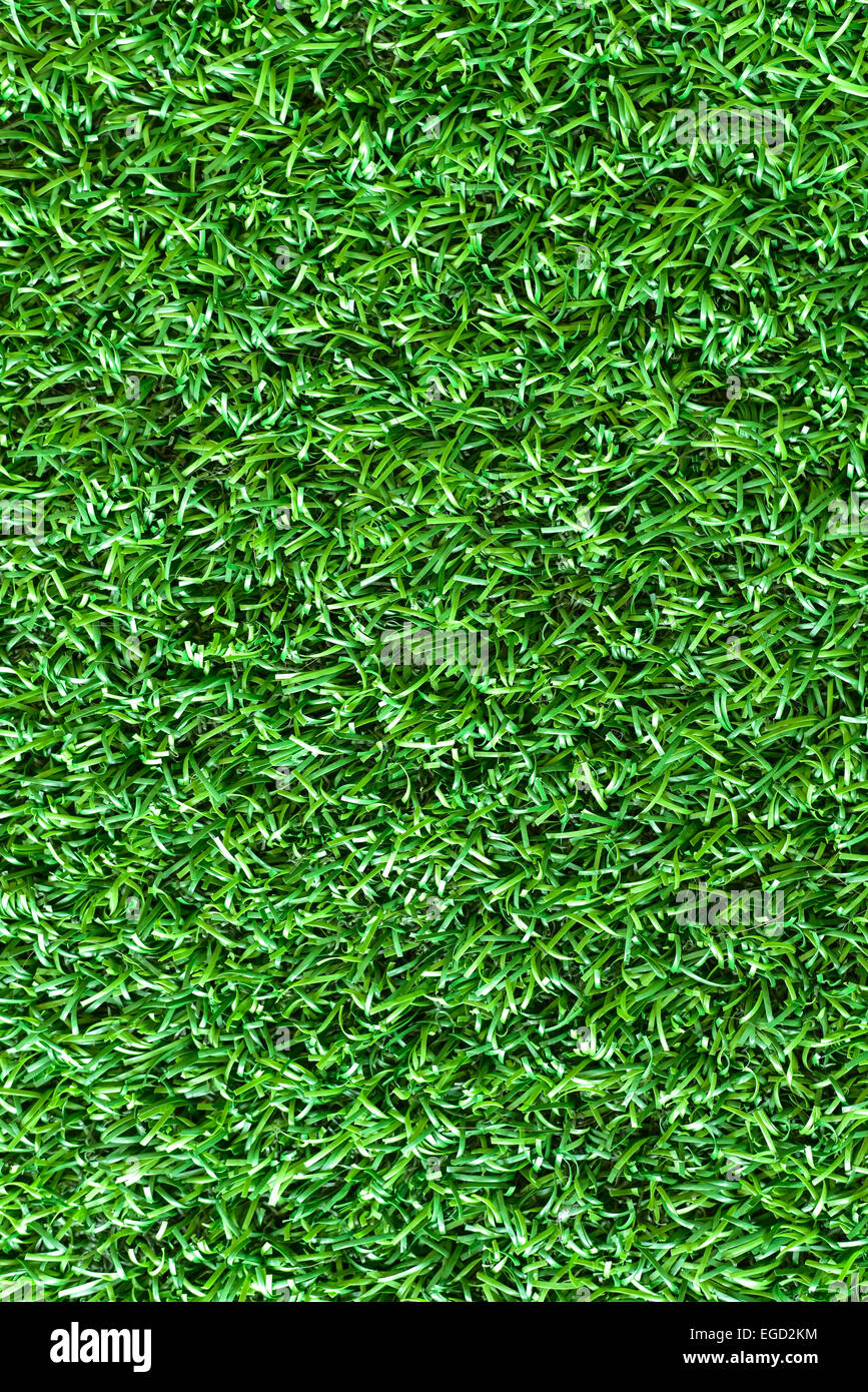 Di erba artificiale Foto Stock
