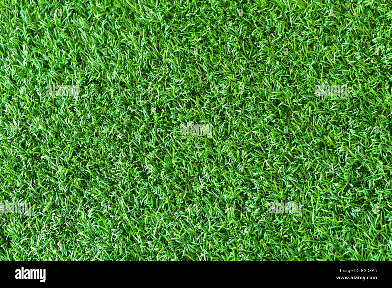 Di erba artificiale Foto Stock