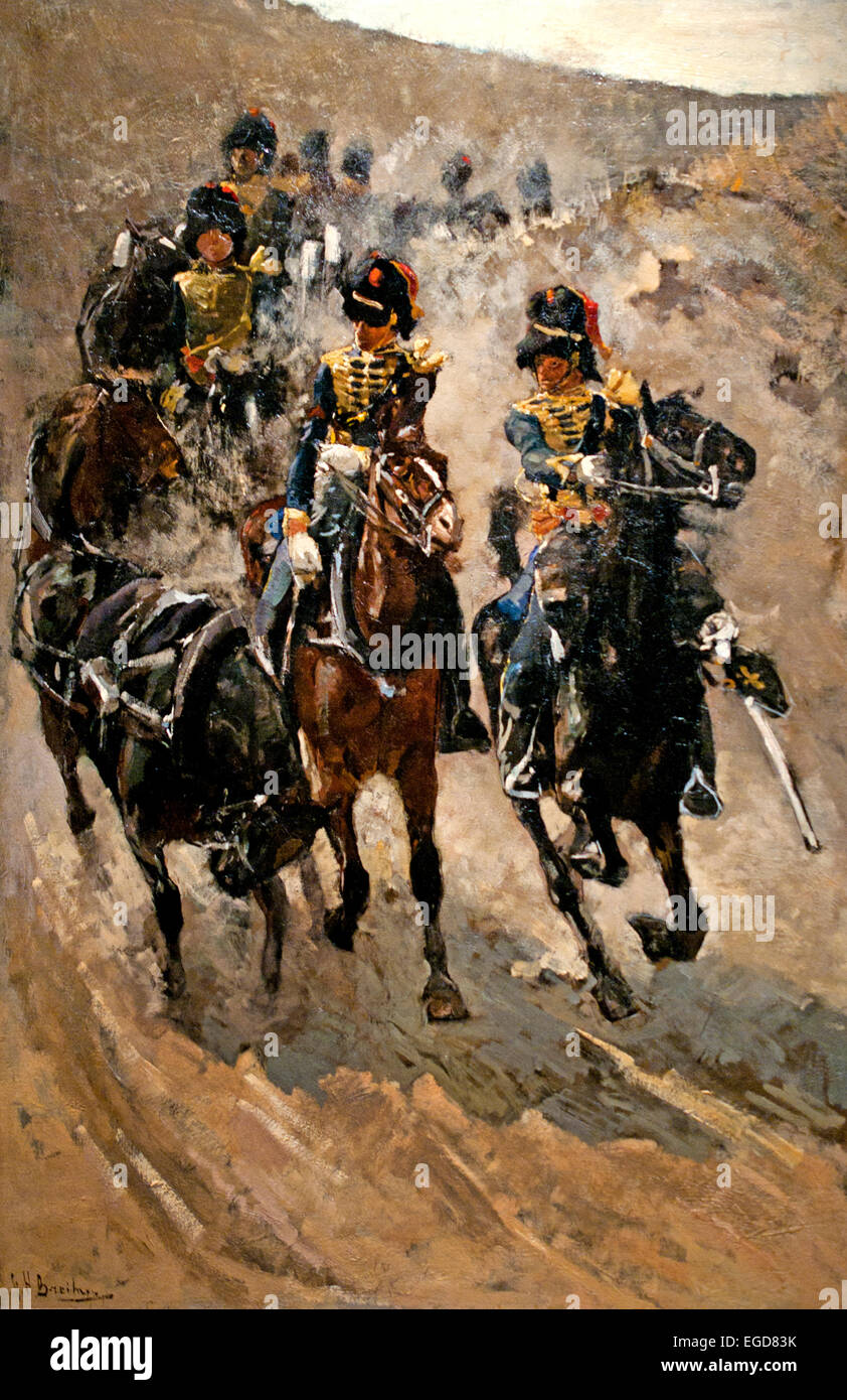 Il Giallo piloti1885 - 1886 George Hendrik Breitner 1857-1923 olandese Paesi Bassi Foto Stock