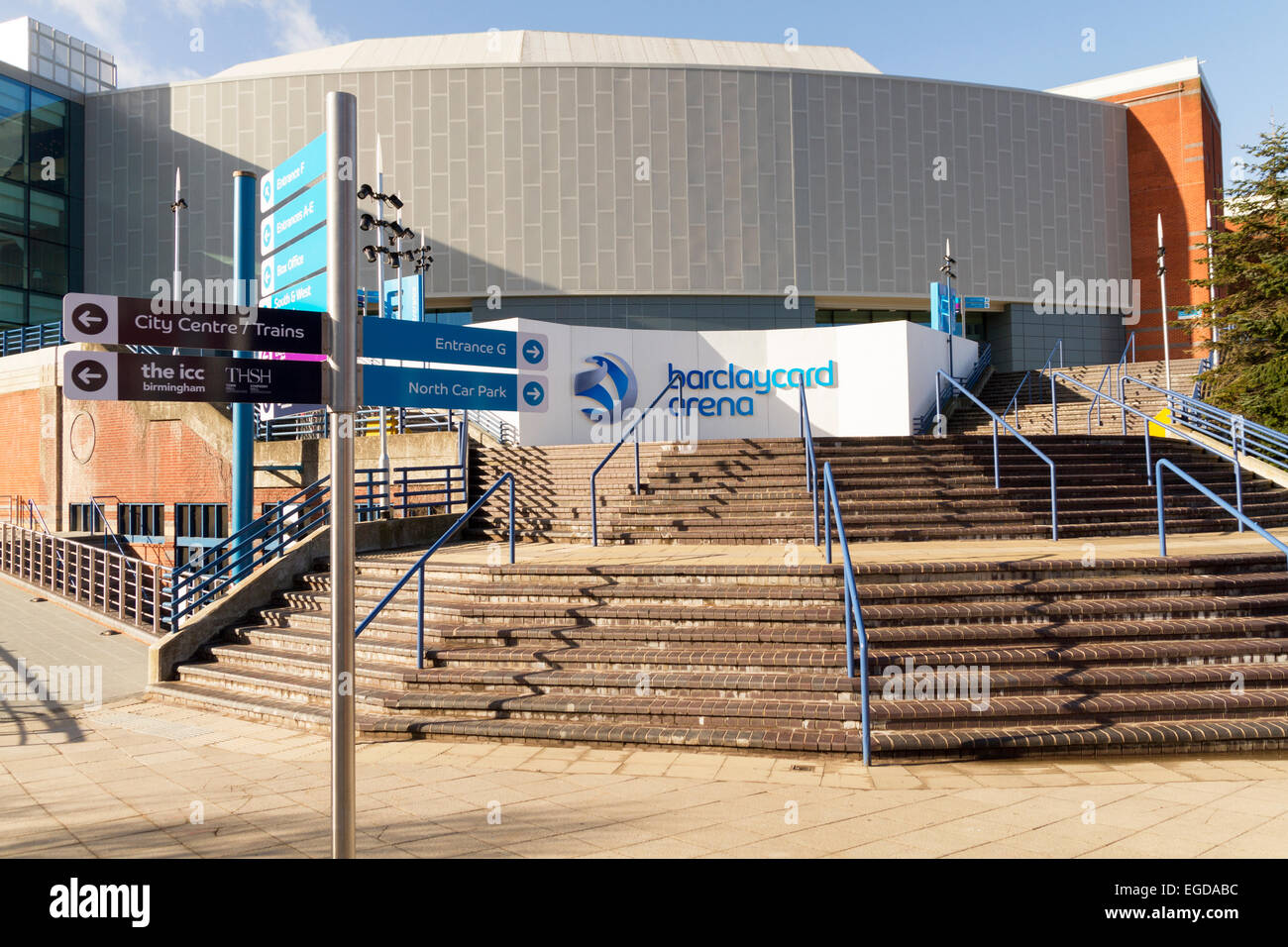 Il NIA Birmingham ora chiamato Barclaycard Arena Foto Stock