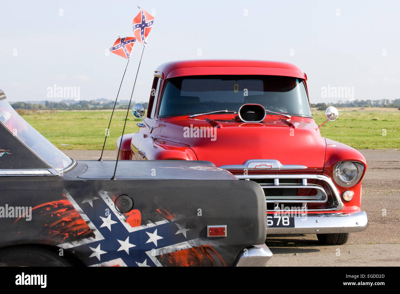 Anni Cinquanta Chevrolet. Chevy. Classic American car Foto Stock