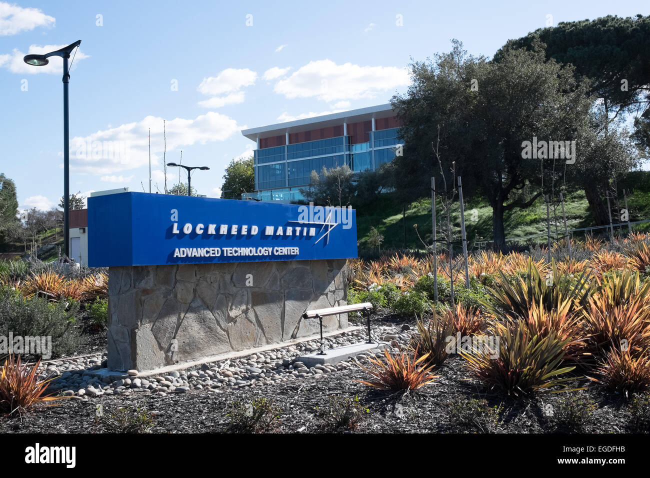 Lockheed Martin ha sede nella Silicon Valley. Palo Alto CA. Advanced Technology Center. Foto Stock