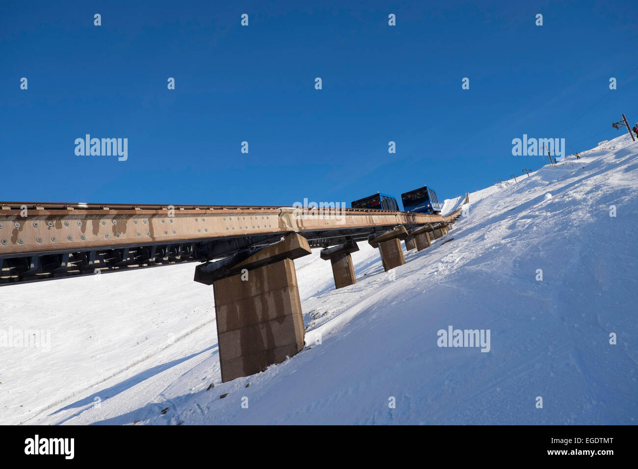 Sport invernali a Cairngorm Foto Stock