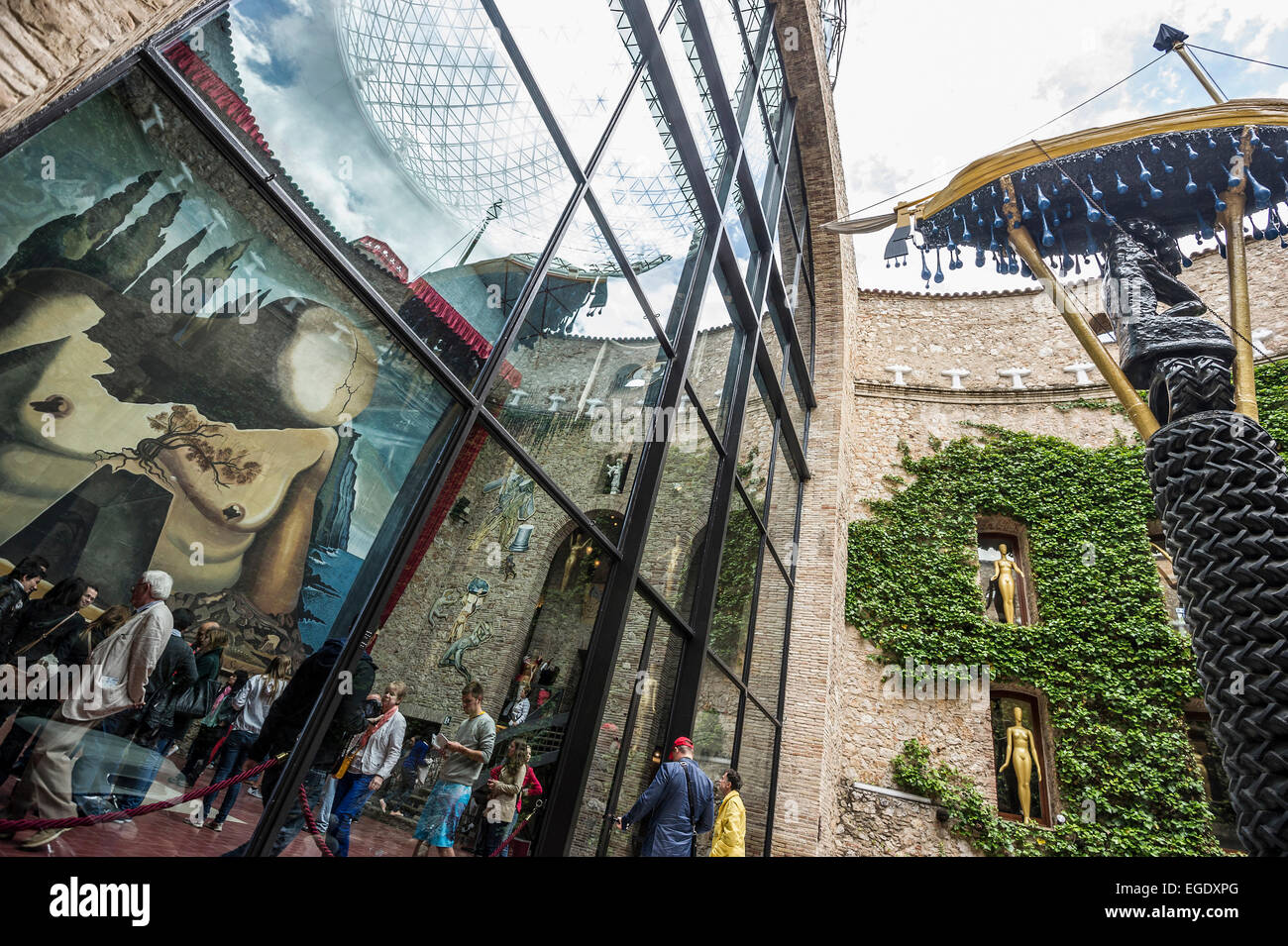 Museo Dali, Figueres, Costa Brava, Spagna Foto Stock