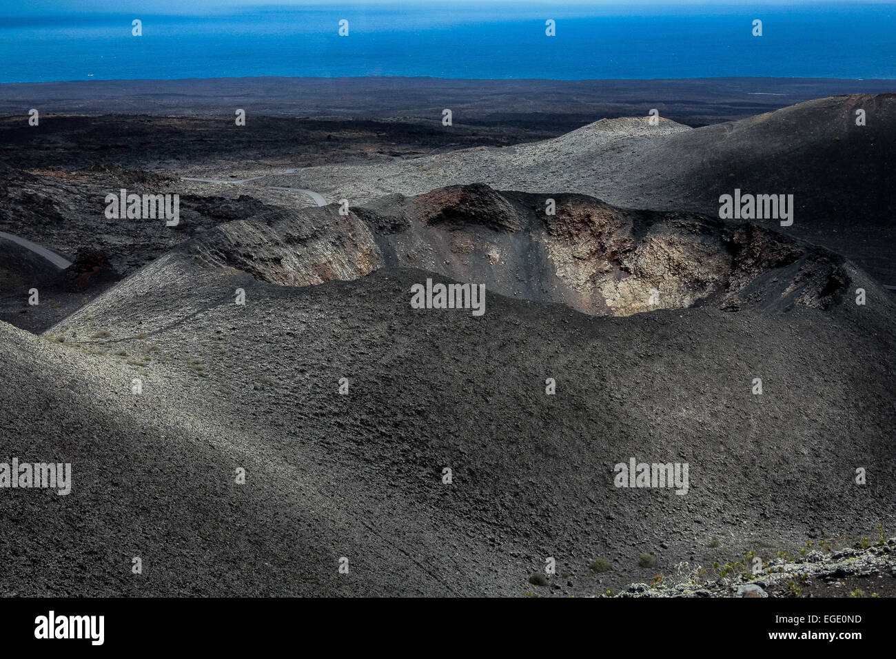 Il cuore della terra Foto Stock