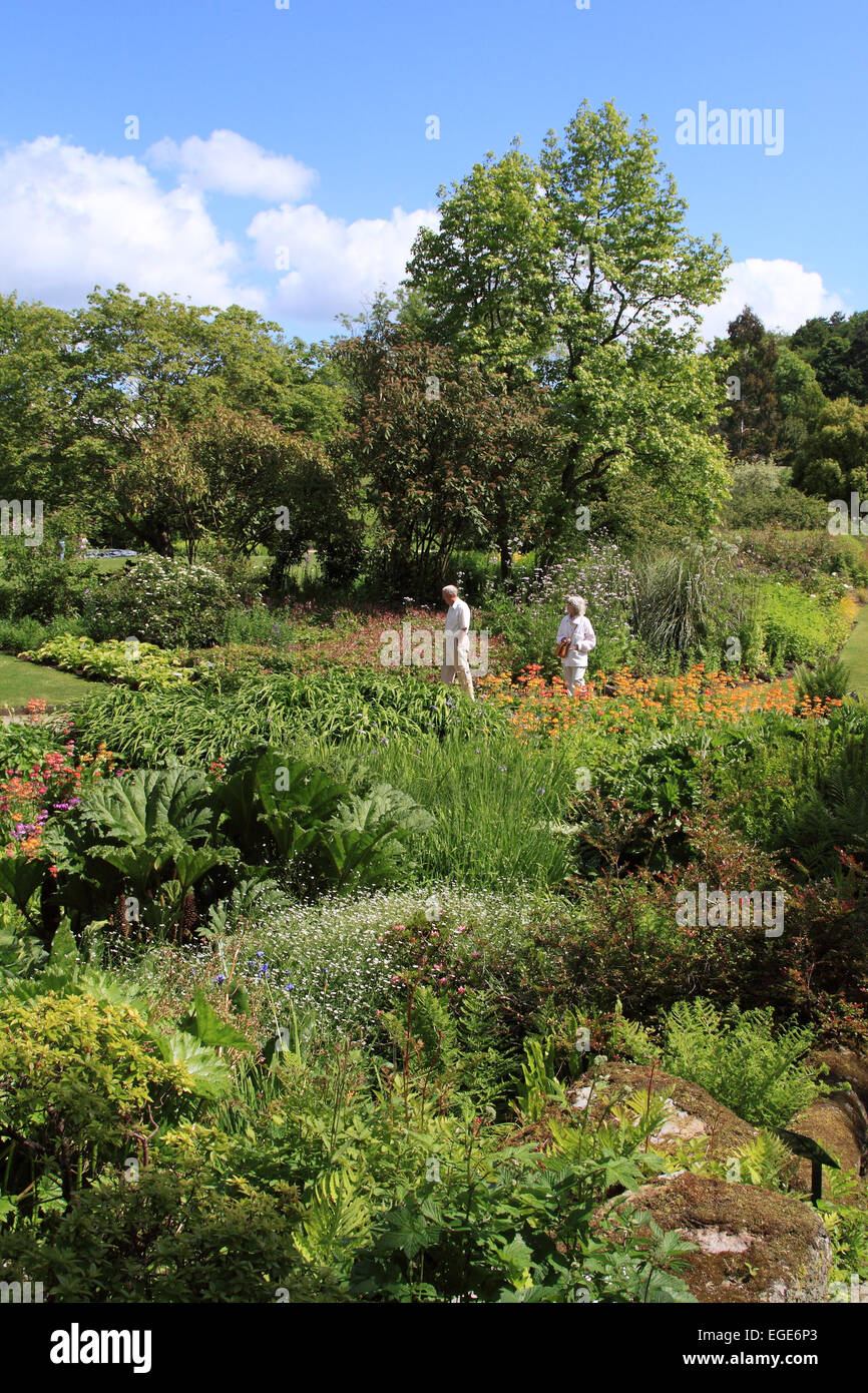 Royal Horticultural Society (RHS) Giardini a Harlow Carr / Harrogate / North Yorkshire / Regno Unito Foto Stock