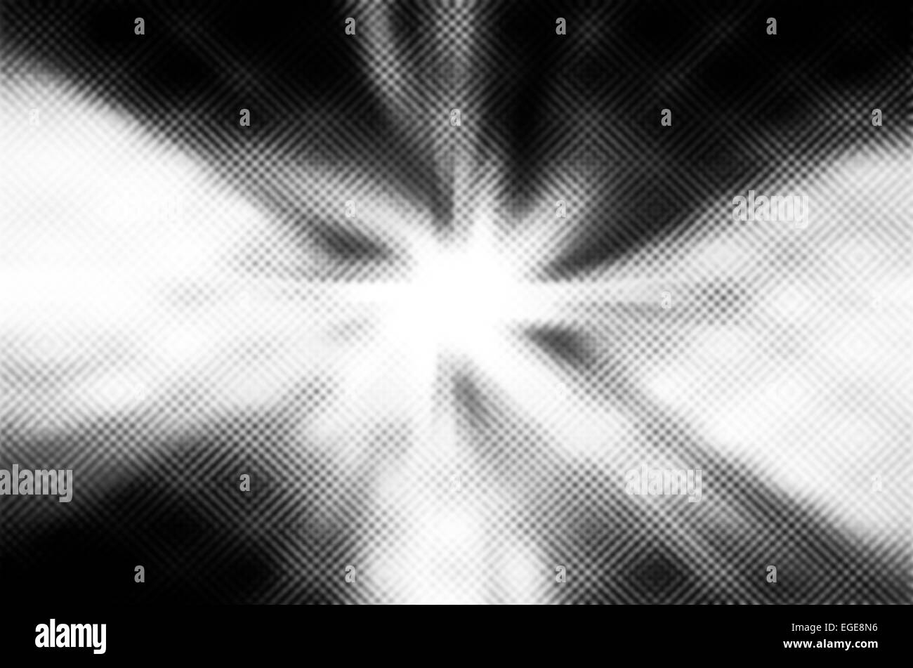 Abstract in bianco e nero con motion blur sullo sfondo Foto Stock