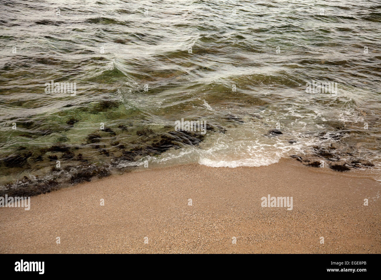 Cornish Coast abstract Foto Stock