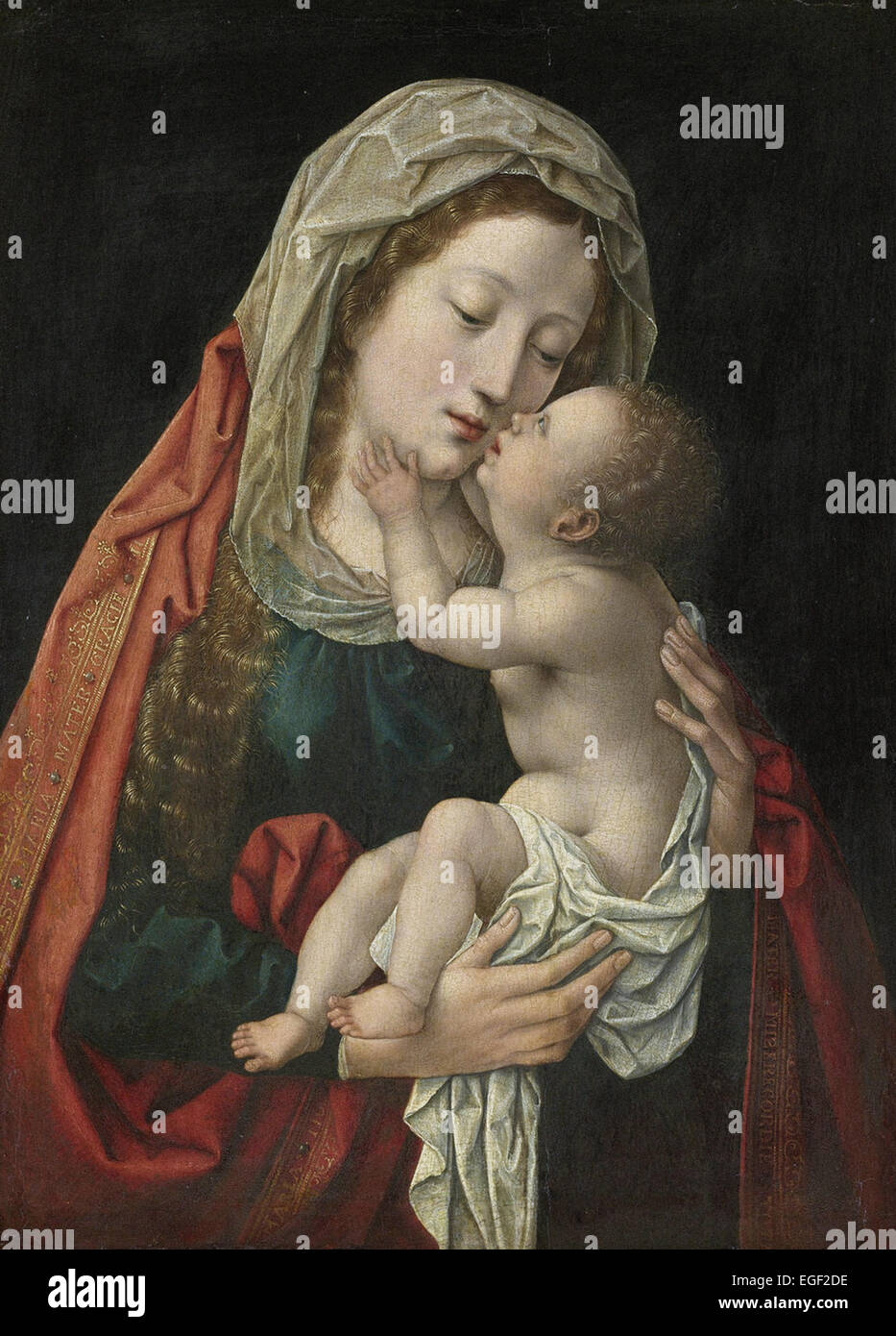 Bernard van Orley Madonna e Bambino Foto Stock
