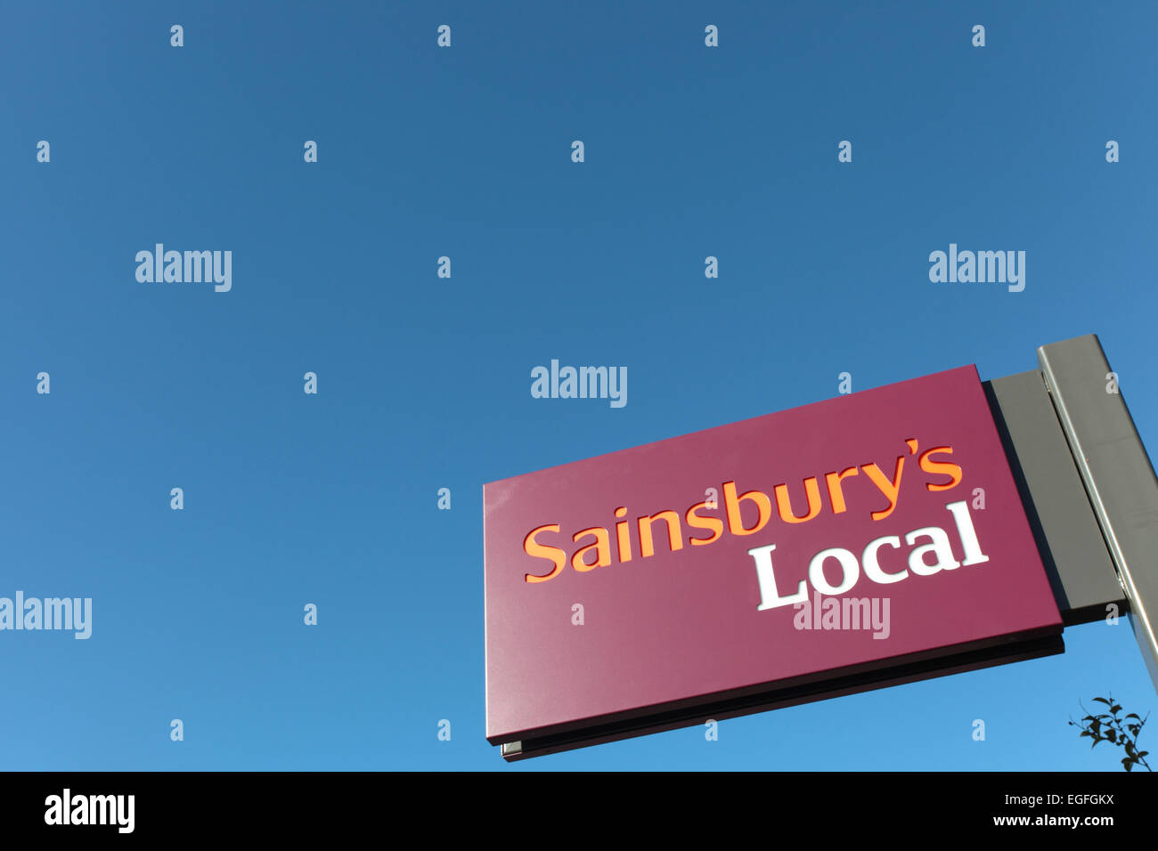 Sainsbury's supermercato locale Foto Stock