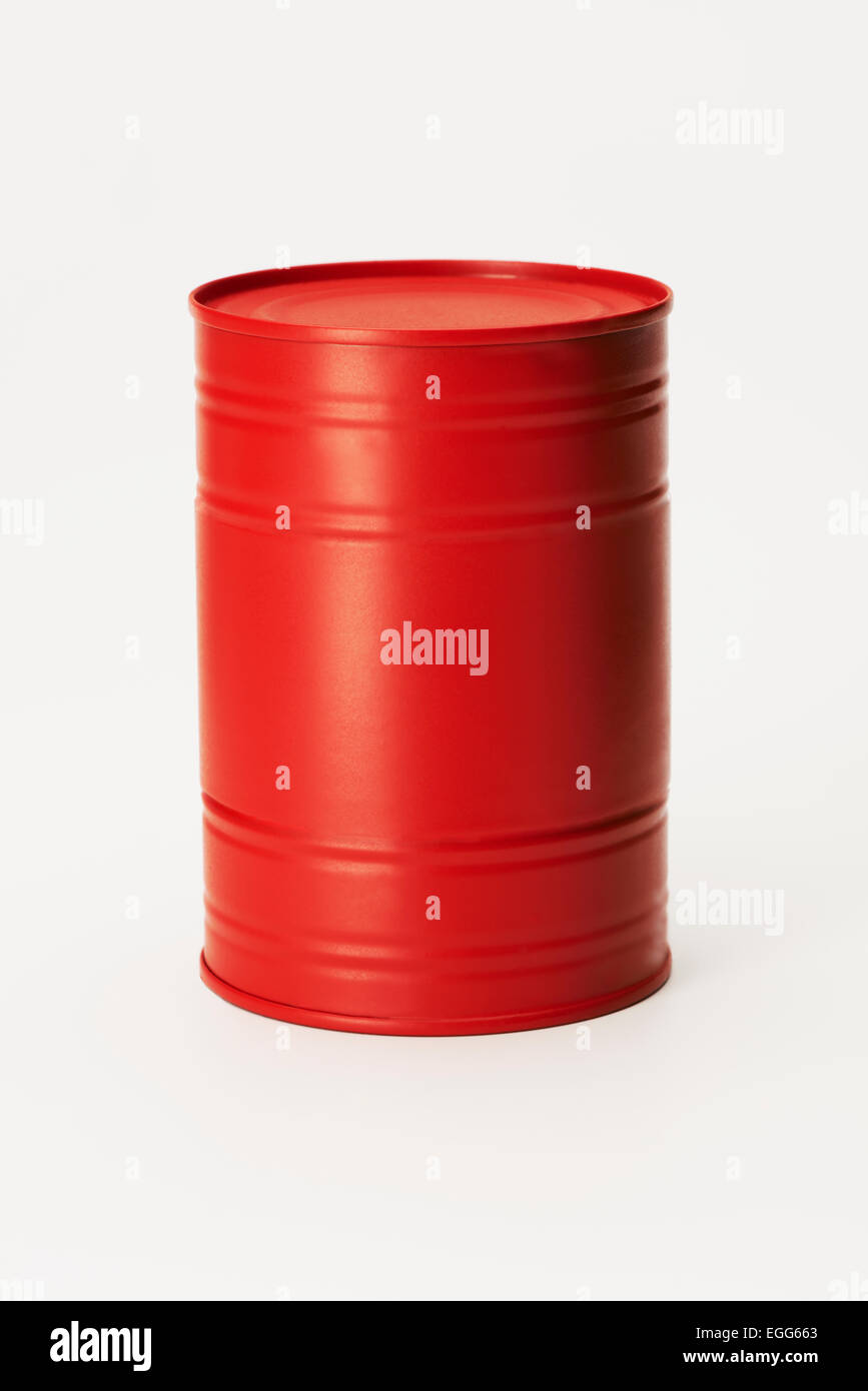 Tamburo di petrolio Foto Stock