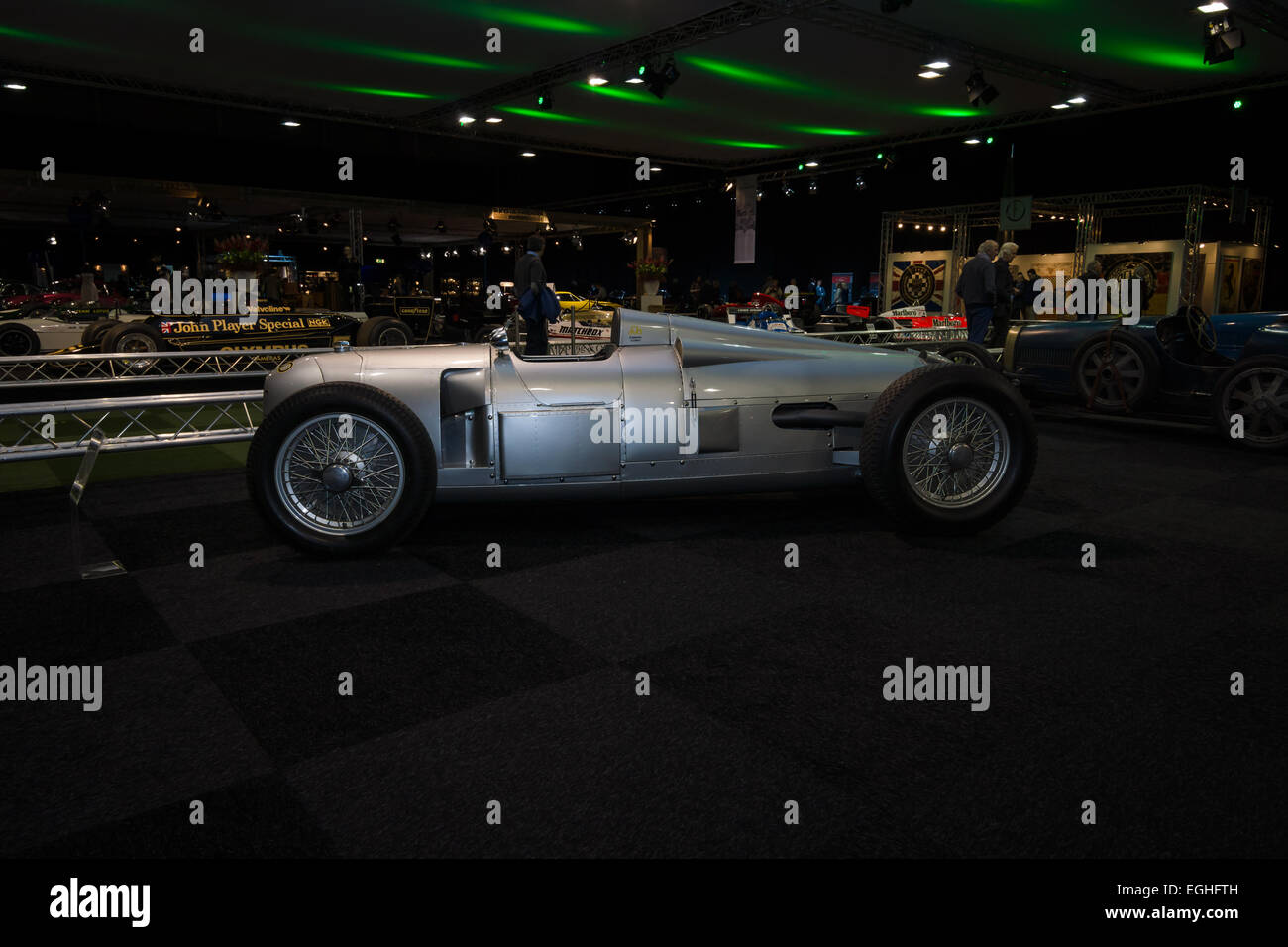 Il Grand Prix racing car Auto Union tipo A, 1934. Foto Stock