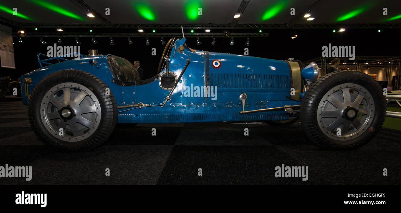 Racing car Bugatti 37, 1928. Foto Stock