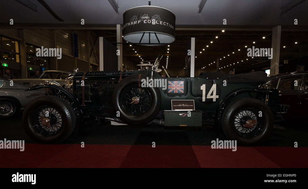 Auto sportiva Bentley 4,5 litro soffiante mediante Petersen, 1937. Foto Stock