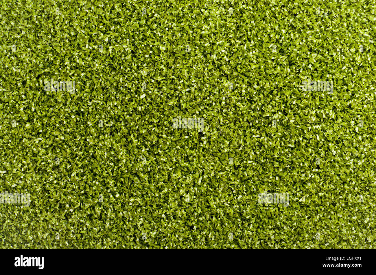 Di erba artificiale campo Vista Superiore Texture Foto Stock