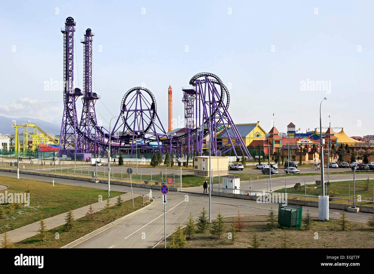 Sochi Park - theme park Foto Stock