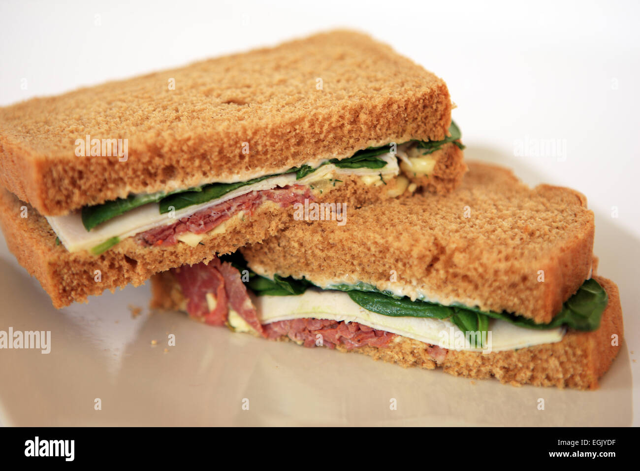 Supermercato New York deli sandwiches Foto Stock