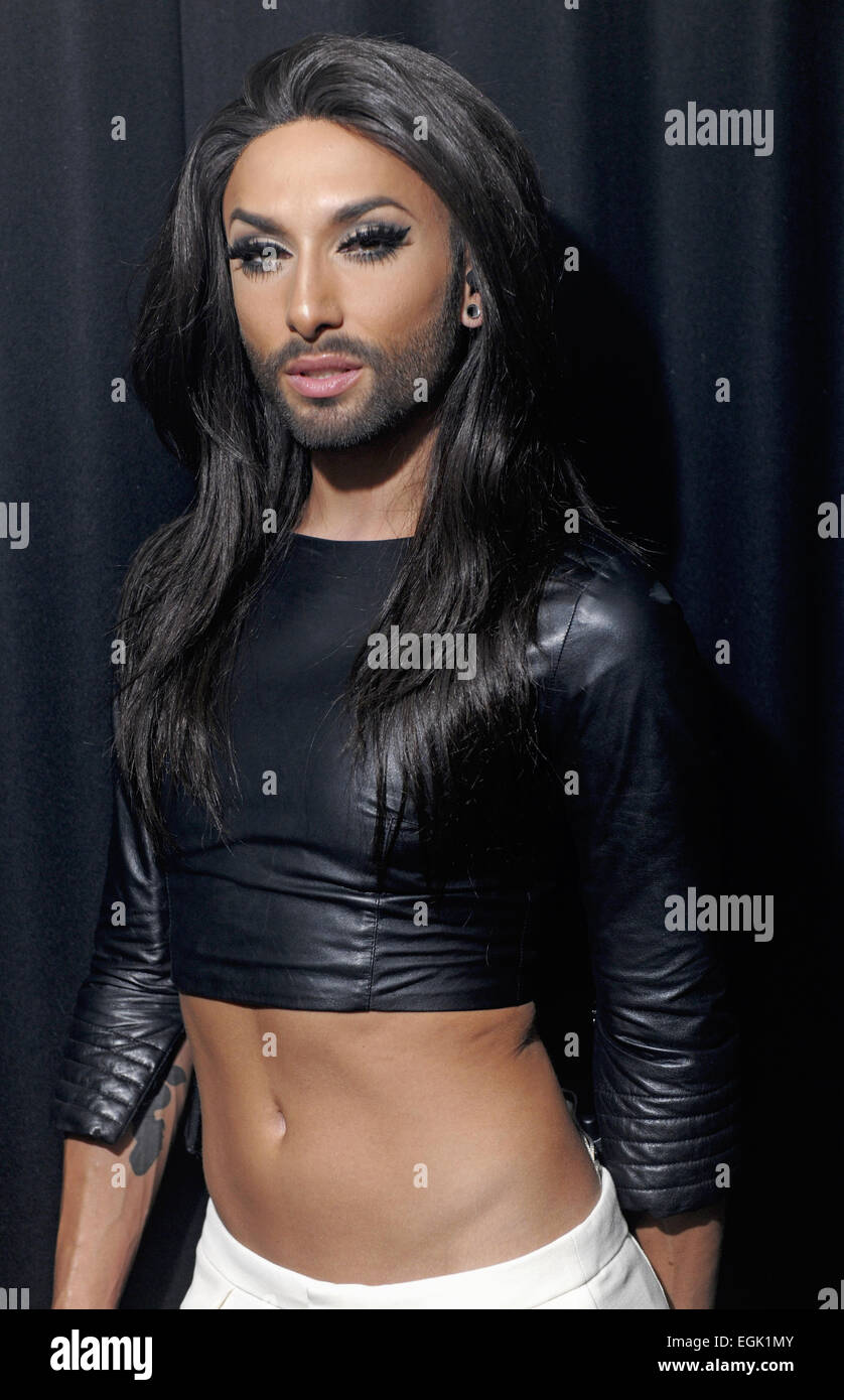 Spettacoli al G-A-Y con: Conchita Wurst dove: Londra, Regno Unito quando: 23 Ago 2014 Foto Stock