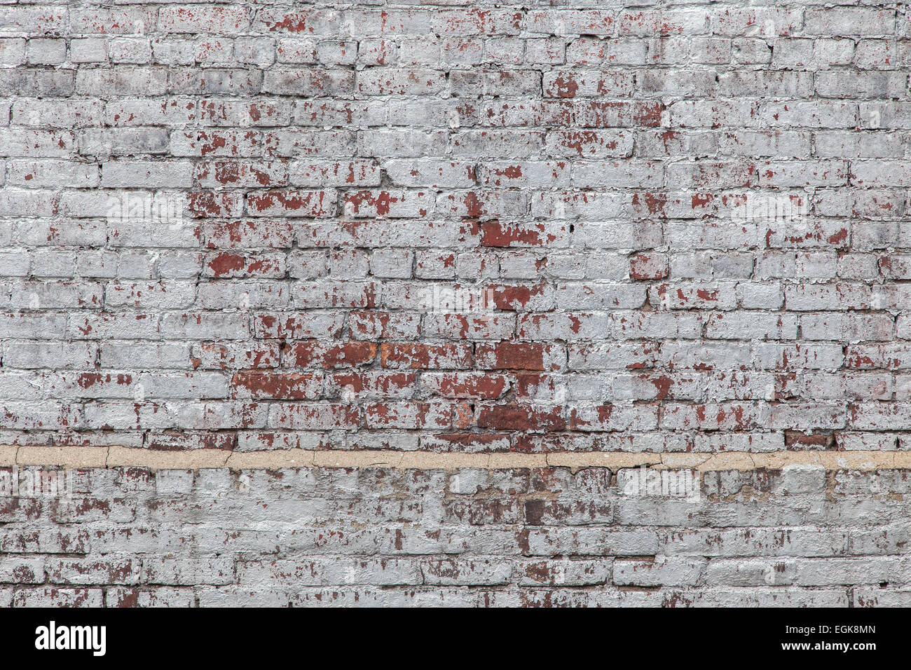 Vecchi mattoni dipinto sullo sfondo della parete Foto Stock