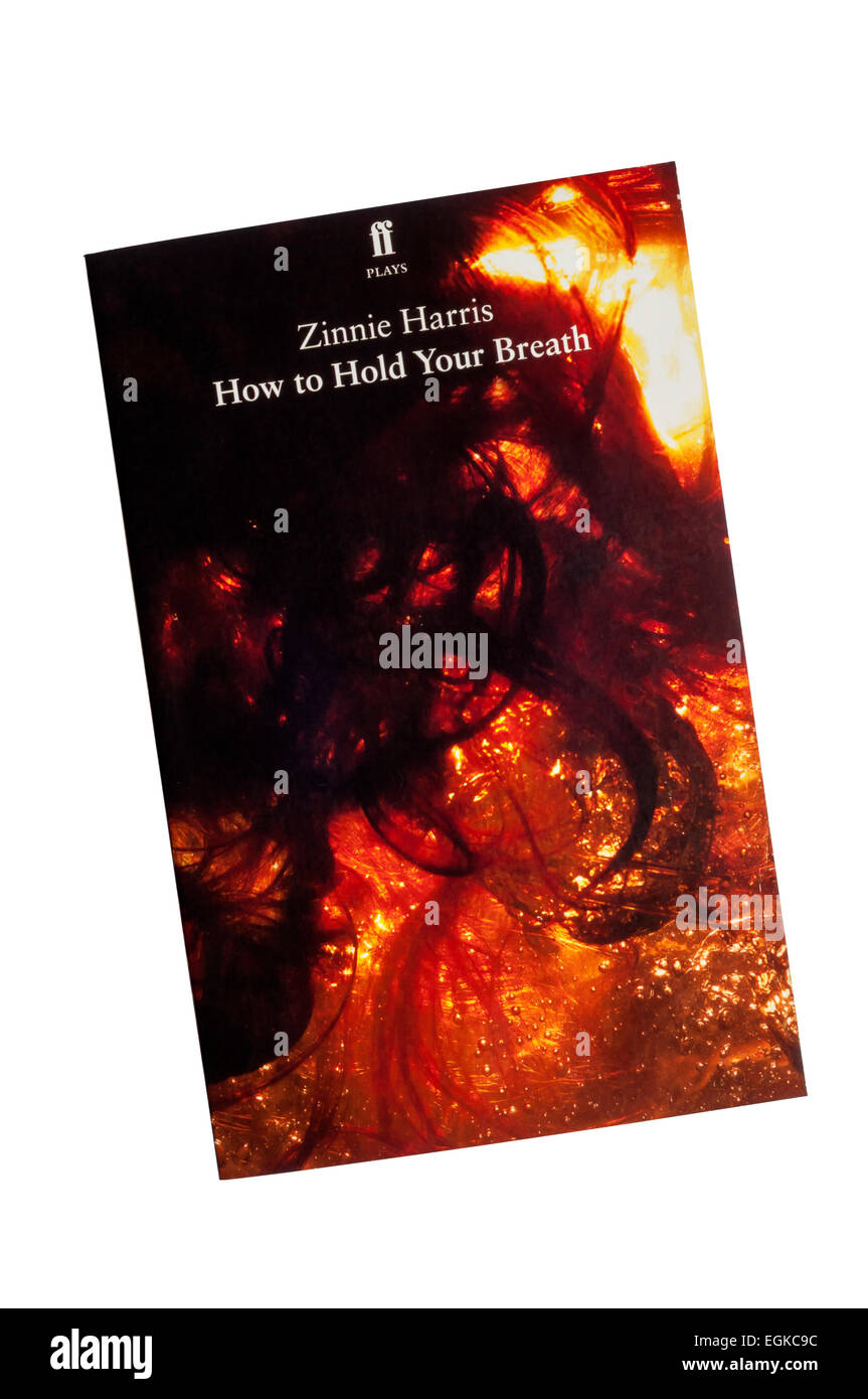 Programma / testo per la produzione 2009 di come tenere il respiro per Zinnie Harris presso il Royal Court Theatre. Foto Stock