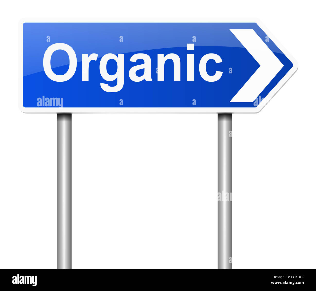Concetto di organico. Foto Stock