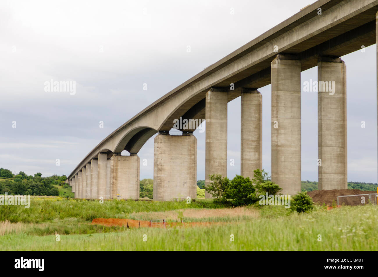 Orwell Bridge, Ipswich, Suffolk Foto Stock