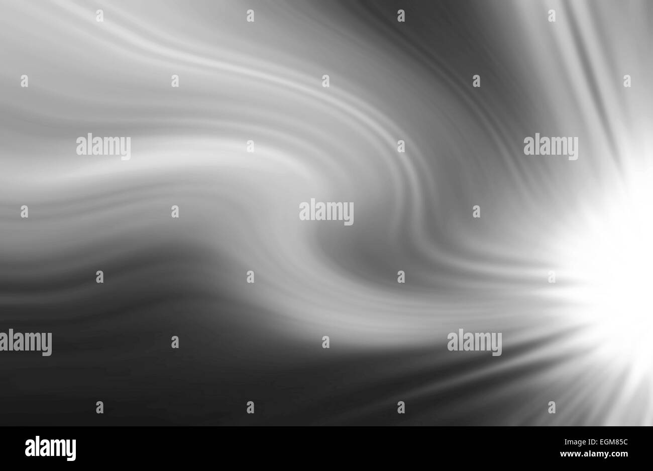 Abstract in bianco e nero con la sfocatura sullo sfondo Foto Stock