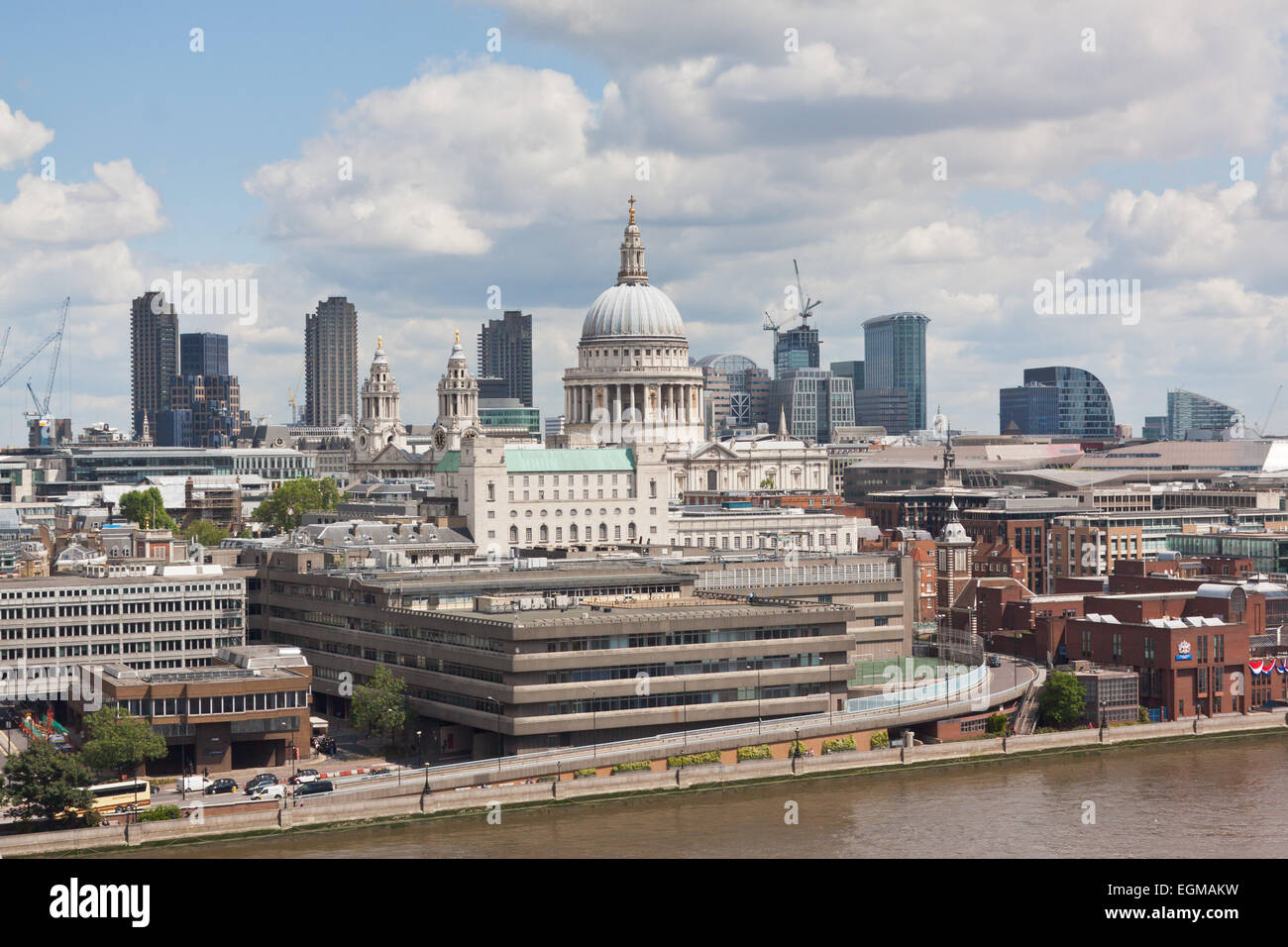 Londra la Cattedrale di St Paul Foto Stock