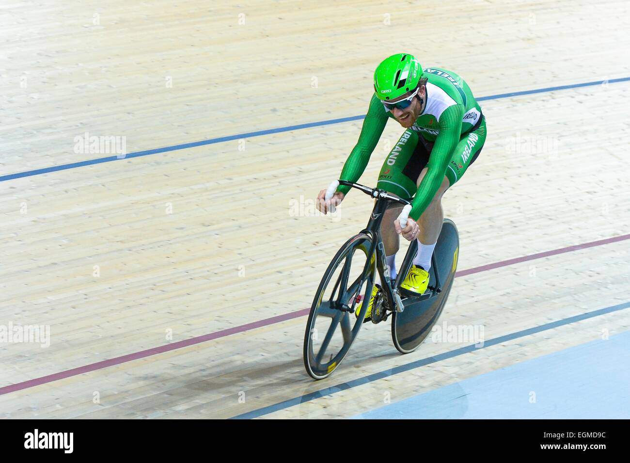Martyn Irvine - 20.02.2015 - cyclisme sur pista - Championnats du Monde - Saint Quentin en Yvelines -.Photo : Andre Ferreira icona / Sport Foto Stock